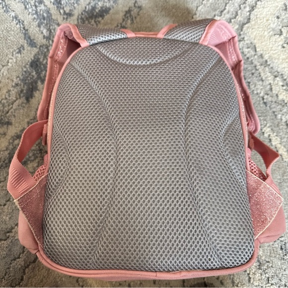 POTTERY BARN KIDS Mackenzie Light Pink Sparkle Glitter Backpack- Small - Picture 7 of 10